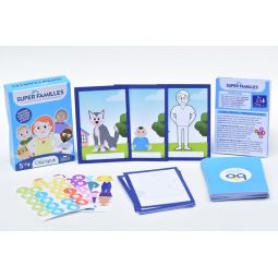 Super Familles Jeu de 7 familles à personnaliser - IkaIpaka Royan
