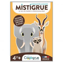 Mistigrue Animaux de la Savane - IkaIpaka Royan