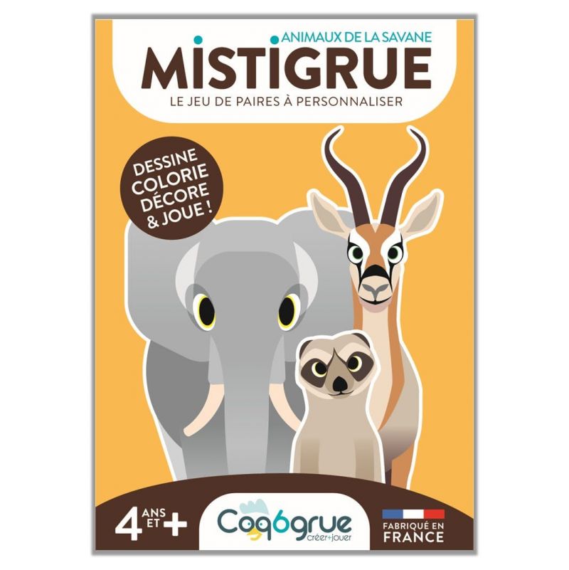 Mistigrue Animaux de la Savane - IkaIpaka Royan