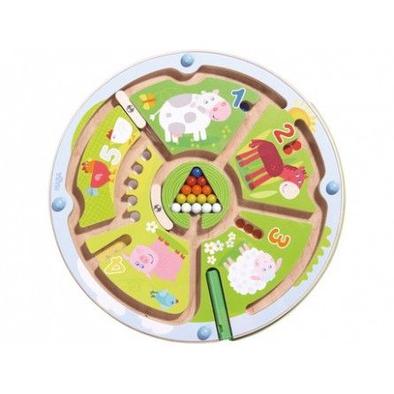 Jeu Magnétique - Chiffres en Labyrinthe Haba Ikaipaka jeux &