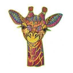 Puzzle en bois L'Amusante Girafe Puzzle en bois - IkaIpaka Royan
