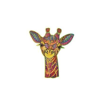 Puzzle en bois L'Amusante Girafe Puzzle en bois - IkaIpaka Royan
