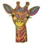 Puzzle en bois L'Amusante Girafe Puzzle en bois - IkaIpaka Royan