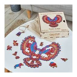 Puzzle en Bois Chouette Somptueuse - IkaIpaka Royan
