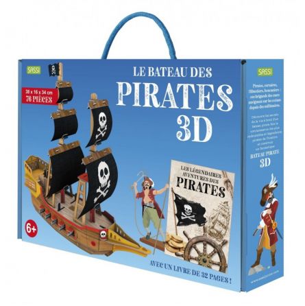 Maquette Les légendaires aventures des Pirates 3D Sassi