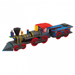Maquette La Locomotive 3D - IkaIpaka Royan