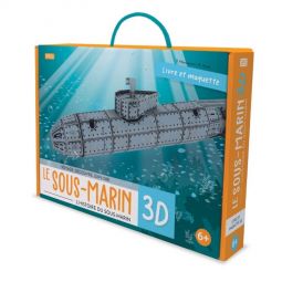 Maquette Le Sous-marin 3D - IkaIpaka Royan