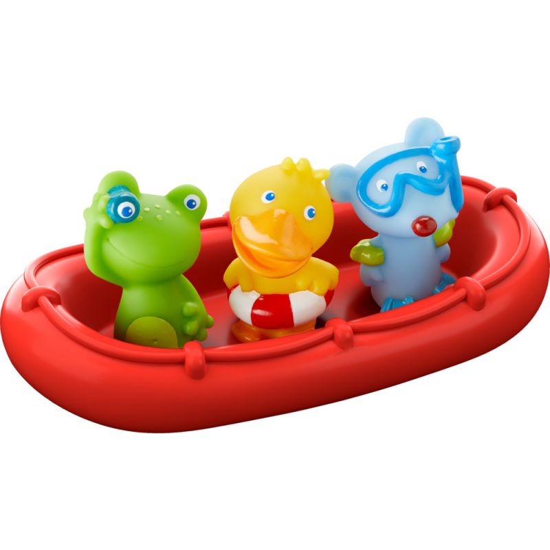 Jouet de bain Bateau matelots animaux - IkaIpaka Royan