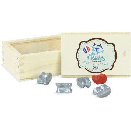 Osselets en coffret bois - IkaIpaka Royan