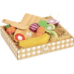 Fruits et légumes à découper Vilac VILAC Ikaipaka jeux & jouets