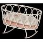 Berceau avec sac de couchage rose Maïleg Maileg Ikaipaka jeux &