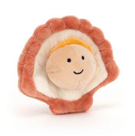 SeaFood Pétoncle Jellycat - IkaIpaka Royan