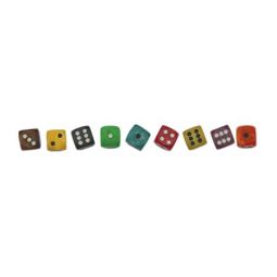Dés marbrés 18 mm - IkaIpaka Royan