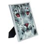 Crystal Art kit cadre argenté Léopard - IkaIpaka Royan