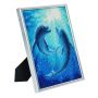 Crystal Art Kit cadre argent Dauphins - IkaIpaka Royan