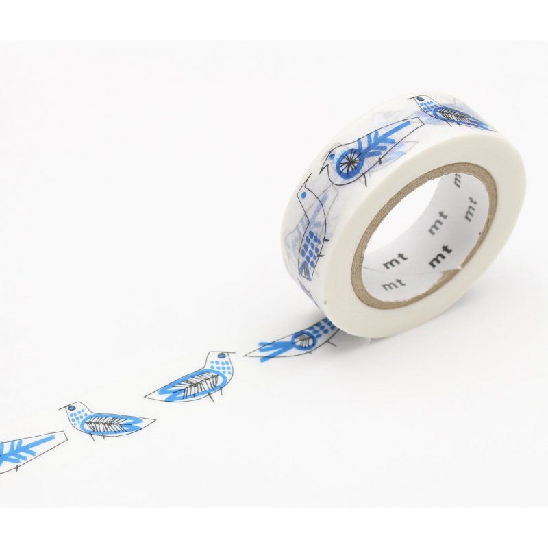 Masking Tape Lisa motif Oiseaux - IkaIpaka Royan