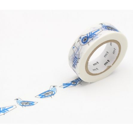 Masking Tape Lisa motif Oiseaux - IkaIpaka Royan