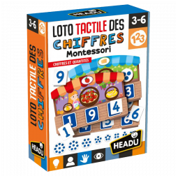 Loto tactile des Chiffres Montessori - IkaIpaka Royan