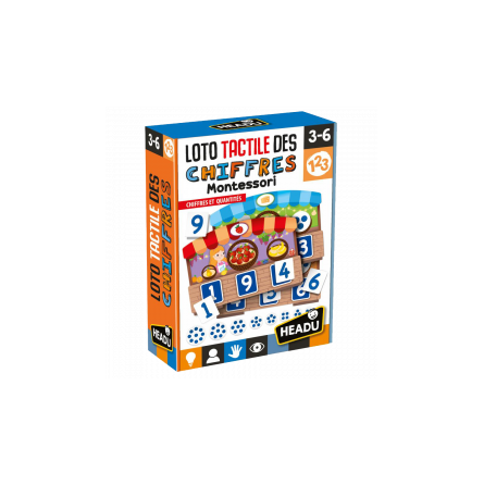 Loto tactile des Chiffres Montessori - IkaIpaka Royan