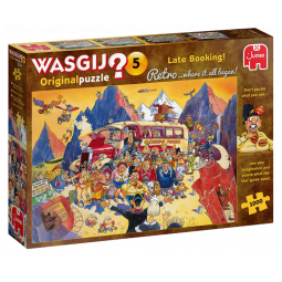 Puzzle 1000p Wasgij Retro Original 5 - Late Booking - IkaIpaka Royan
