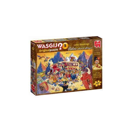 Puzzle 1000p Wasgij Retro Original 5 - Late Booking - IkaIpaka Royan