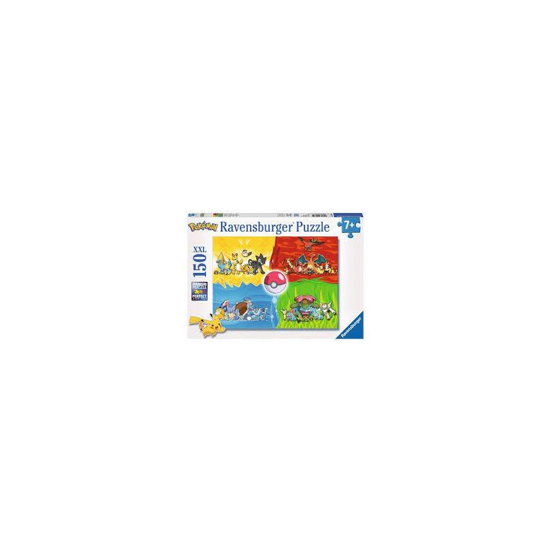 Puzzle 150p Pokémon XXL - Les Différents Types de Pokémon - IkaIpaka Royan