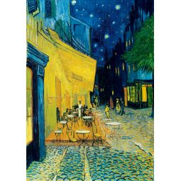 Puzzle 1000p Café terrasse la nuit Van Gogh - IkaIpaka Royan