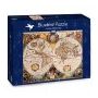 Puzzle 1000p Antique World Map BlueBird Ikaipaka jeux & jouets