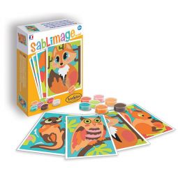 Mini Sablimage Animaux des bois Sentosphere Ikaipaka jeux &