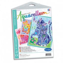 Aquarellum Recharge Chats Sentosphere Ikaipaka jeux & jouets