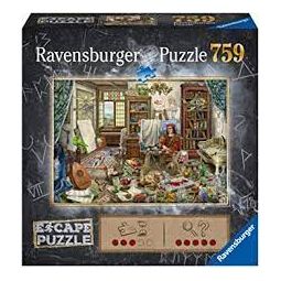 Escape Puzzle Atelier d'artistes Ravensburger Ikaipaka jeux &