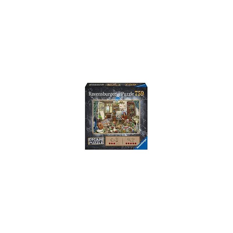 Escape Puzzle Atelier d'artistes Ravensburger Ikaipaka jeux &