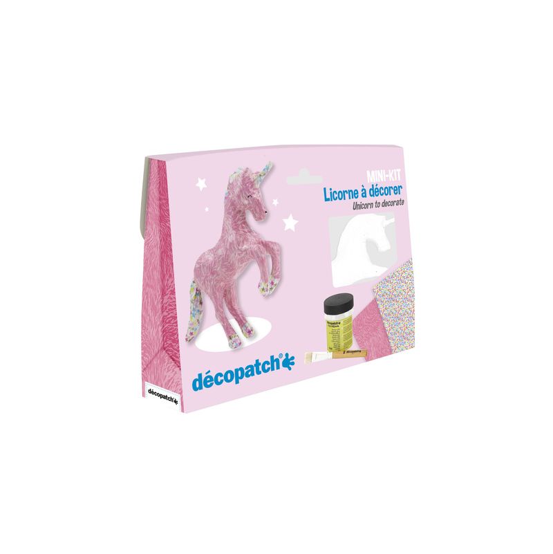 Mini kit Licorne Décopatch Décopatch Ikaipaka jeux & jouets