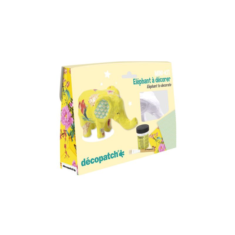 Mini kit Éléphant Décopatch - IkaIpaka Royan