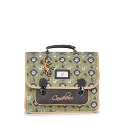 Cartable 2C 35cm Green Savanna Caméléon Caméléon Ikaipaka jeux