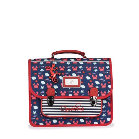 Cartable 2C 35cm Navy Crab Caméléon Caméléon Ikaipaka jeux &