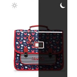 Cartable 2C 35cm Navy Crab Caméléon Caméléon Ikaipaka jeux &