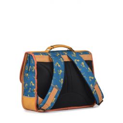 Cartable 2C 38cm Blue Tiger Yogi Caméléon Caméléon Ikaipaka