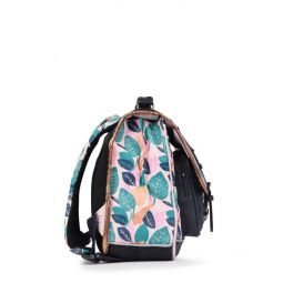 Cartable 2C 38cm Pink Leaf Caméléon Caméléon Ikaipaka jeux &