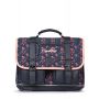 Cartable 2C 38cm Navy Blossom Caméléon Caméléon Ikaipaka jeux &