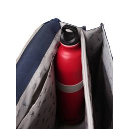 Cartable 2C 38cm Navy Blossom Caméléon Caméléon Ikaipaka jeux &