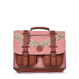 Cartable 2C 38cm Pink Shinny Caméléon Caméléon Ikaipaka jeux &