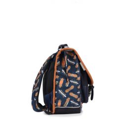 Cartable 2C 38cm Navy Skate Caméléon Caméléon Ikaipaka jeux &
