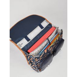 Cartable 2C 38cm Navy Skate Caméléon Caméléon Ikaipaka jeux &