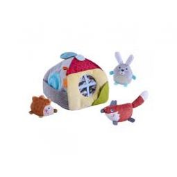Cube d'Eveil Cache cache Animaux  Ikaipaka jeux & jouets Royan