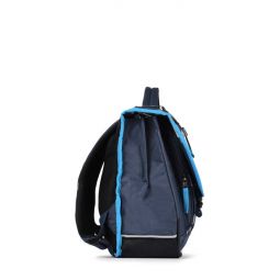 Cartable 2C 38cm Navy Wolf Caméléon Caméléon Ikaipaka jeux &