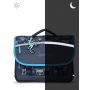 Cartable 2C 38cm Navy Wolf Caméléon Caméléon Ikaipaka jeux &