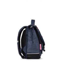 Cartable 2C 38cm Navy Trop Flow Caméléon Caméléon Ikaipaka jeux