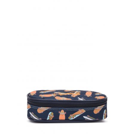 Trousse plumier Navy Skate Caméléon Caméléon Ikaipaka jeux &