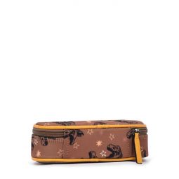 Trousse plumier Yellow Dino Caméléon Caméléon Ikaipaka jeux &